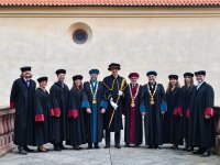 Graduation ceremony in the Kostelec n.Č.l. castle
